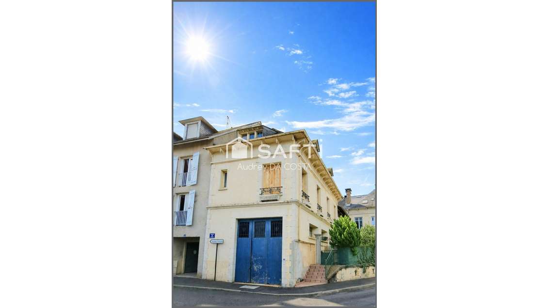 Vente local commercial 206m² centre ville Oloron