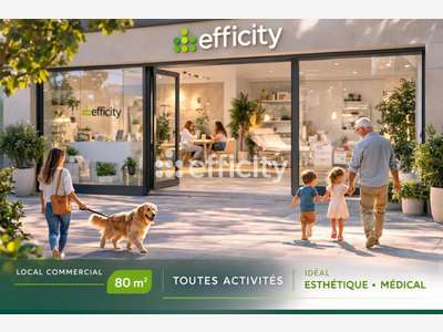 Vente local commercial 81m² secteur prisé à Opio