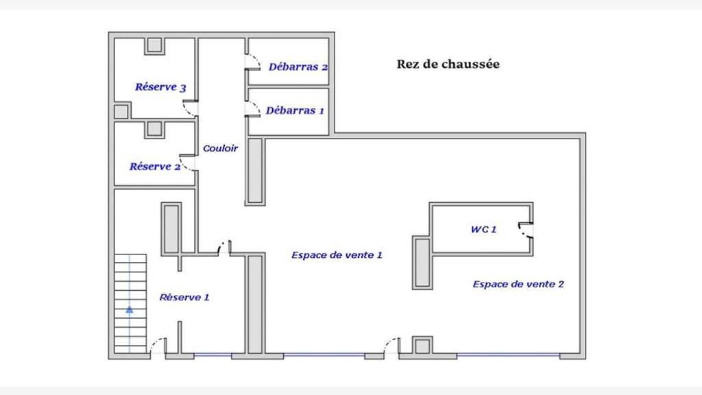 AV boutique 170m² Paris 11e Métro Richard Lenoir