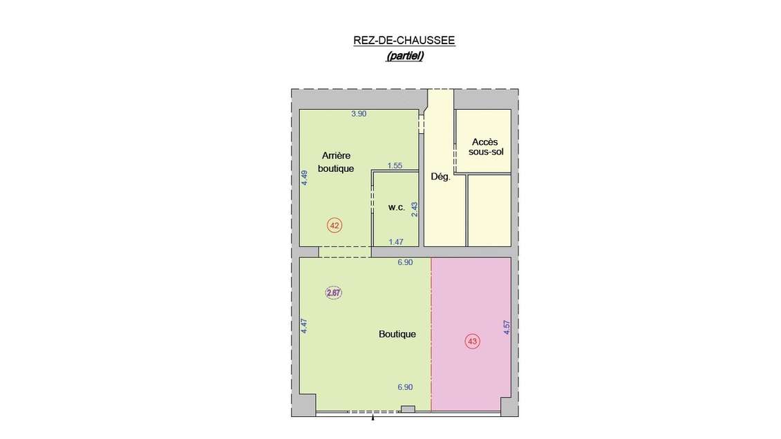 Vente murs occupés 72m² Paris 11e St Ambroise