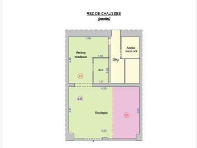 Vente murs occupés 72m² Paris 11e St Ambroise