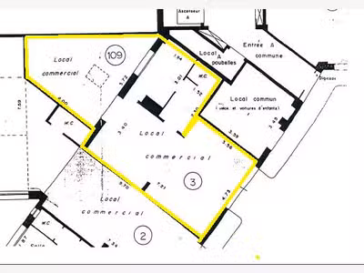 Vente local occupé 59m² 75011 Paris Ledru Rollin