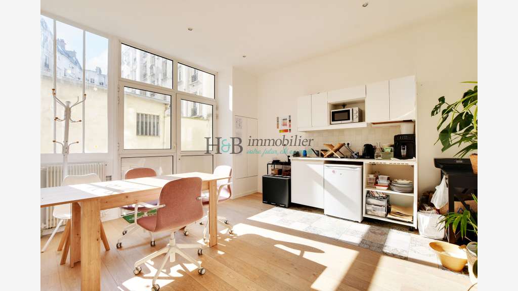 Vente locaux loués 75m² Paris 11 rue des Boulets