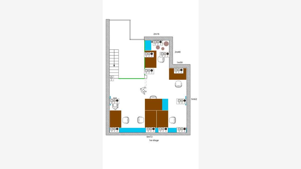 Cède local commercial atypique 106m² à Paris 75011