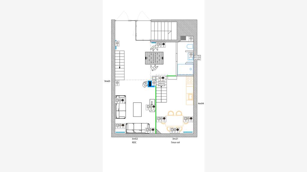 Cède local commercial atypique 106m² à Paris 75011