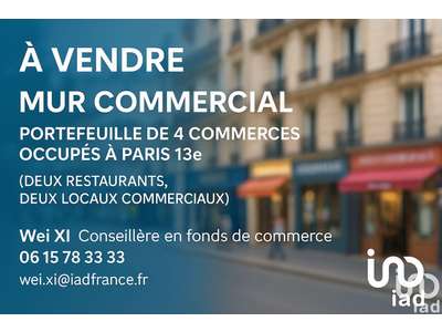 Vente Locaux commerciaux - Boutiques à Paris 13e