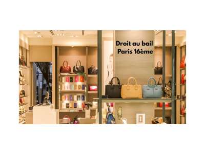 Cession droit au bail Locaux commerciaux - Boutiques à Paris 16e
