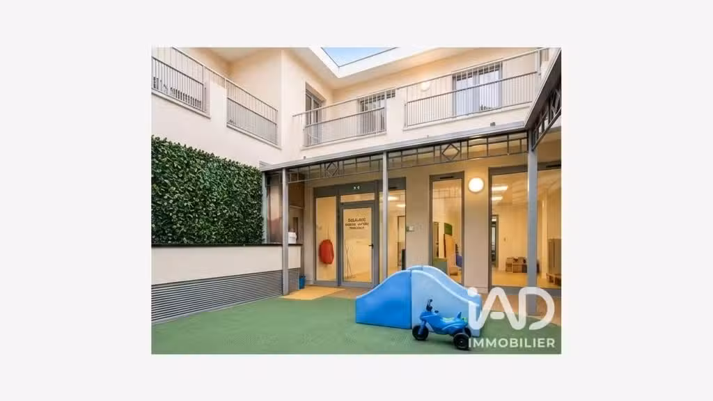 Vente murs crèche 490m² excellent état Paris 75017