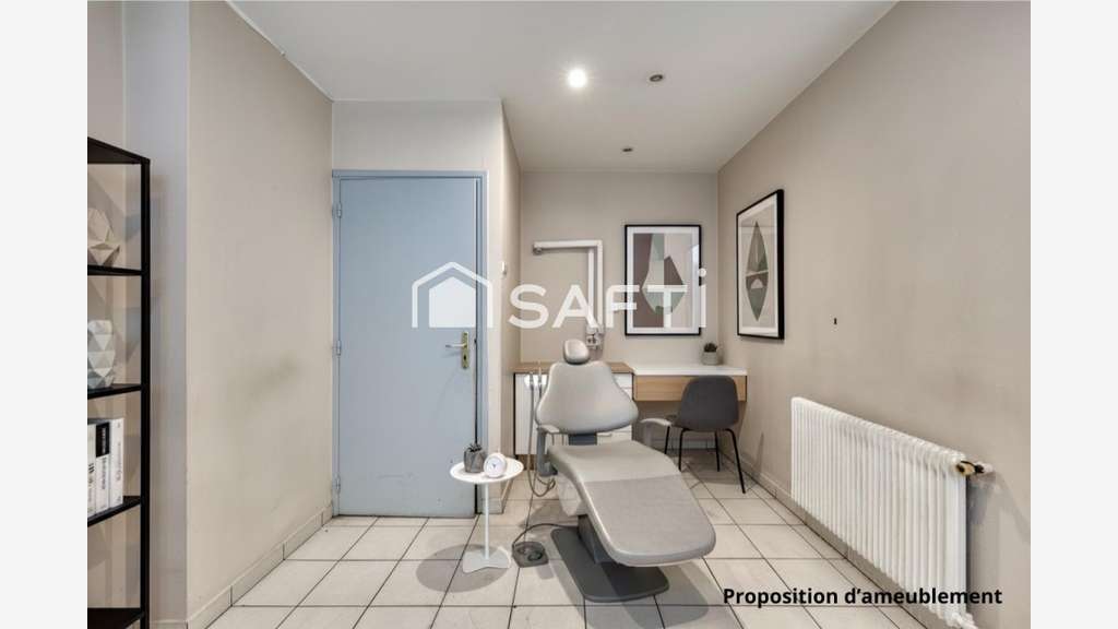 AV local commercial 58m² Paris 19e Manin / Jaurès