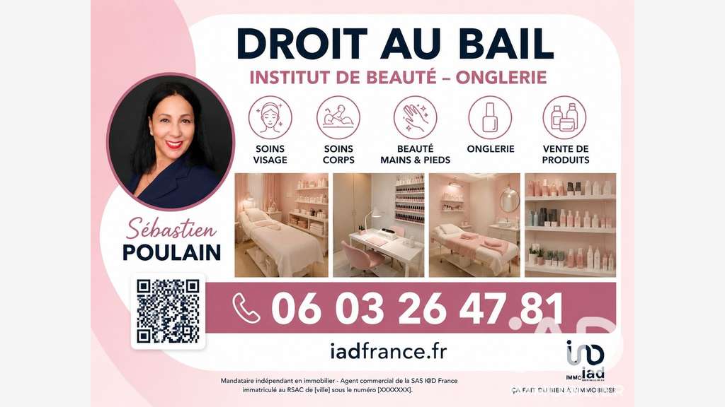 Local commercial à Paris