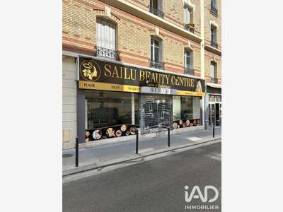 Cède local commercial de 60m² + réserve à Paris 20
