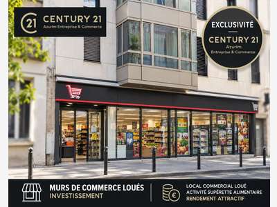 PARIS 20e – MURS COMMERCIAUX LOUÉS – SUPÉRETTE ALI