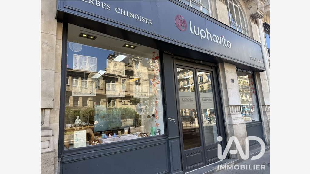 Cession droit au bail boutique 140m² à Paris 3e