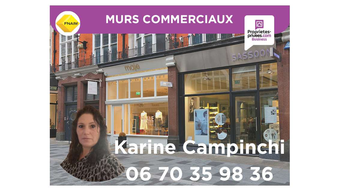 Vente murs commerciaux 200m² Penmarch proche mer