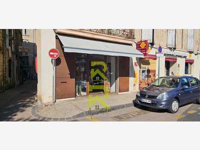 Droit au bail local commercial 45m² Pézenas centre