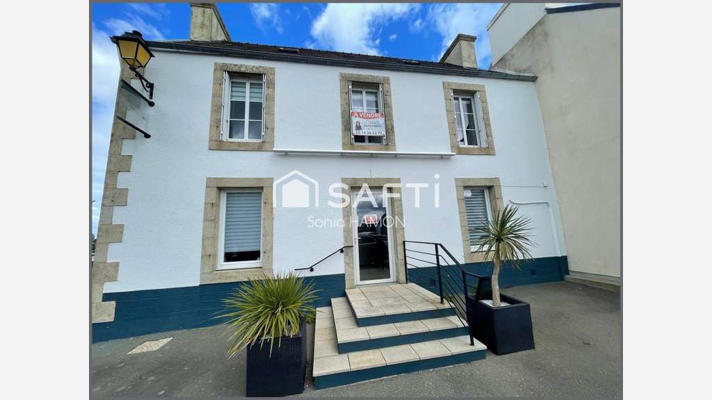 Vente local commercial & grand T2 (bis) Plouezoc'h
