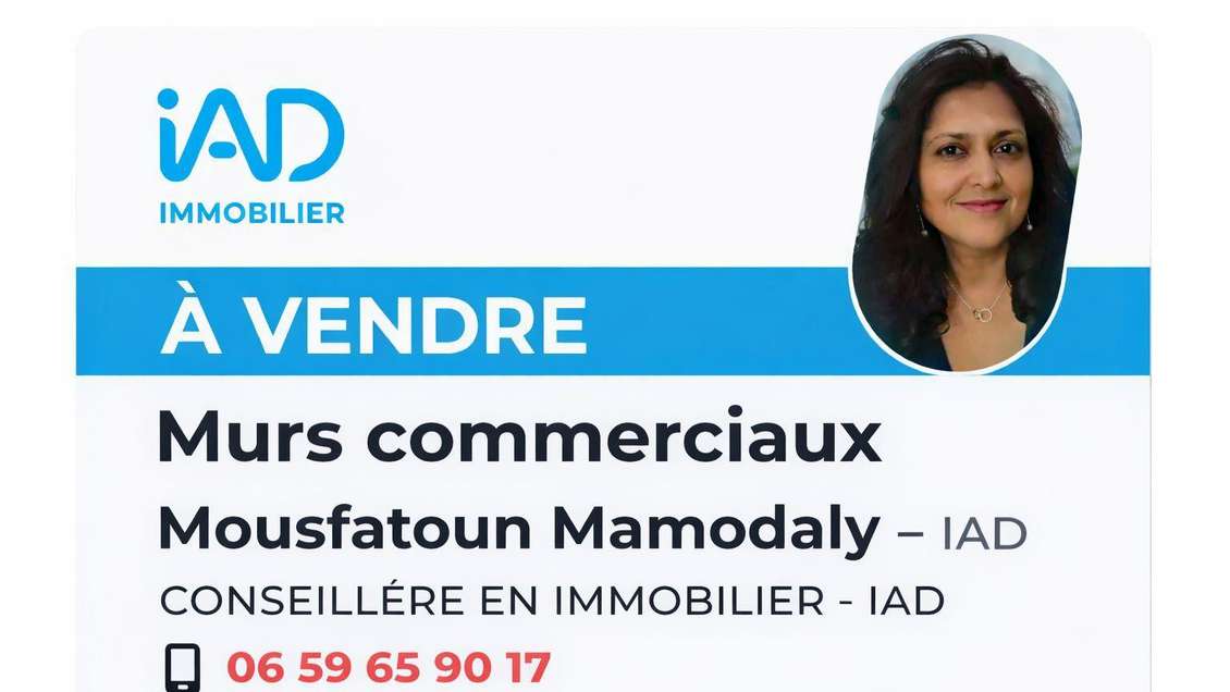 AV murs commerciaux 92m² bel empl à Pontcarré