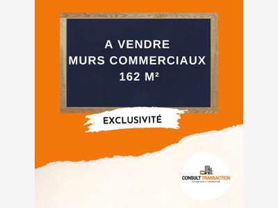 Vente murs commerciaux vides de 162m² à Pornic