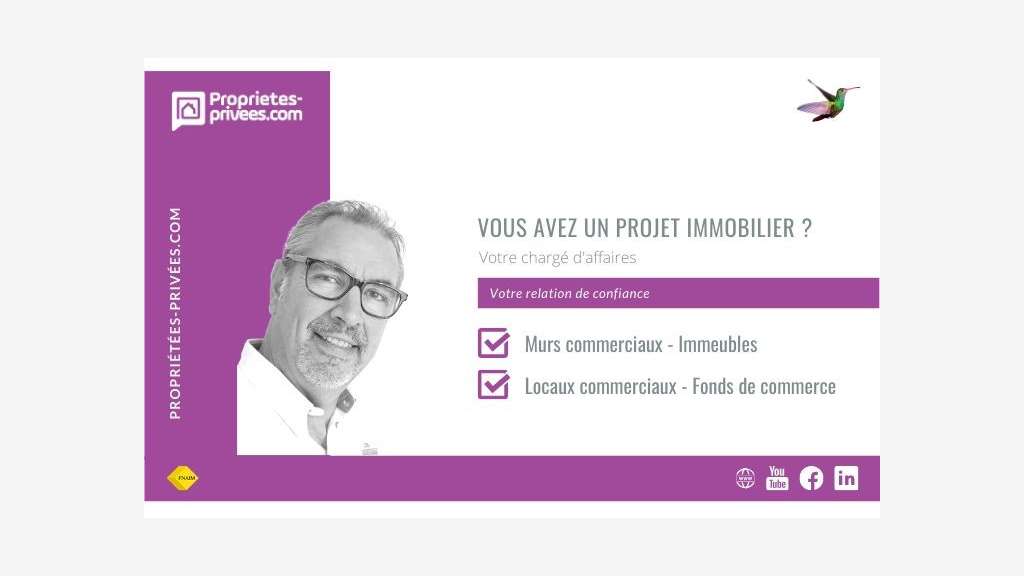 Vente murs commerciaux 111m² à Port Leucate centre