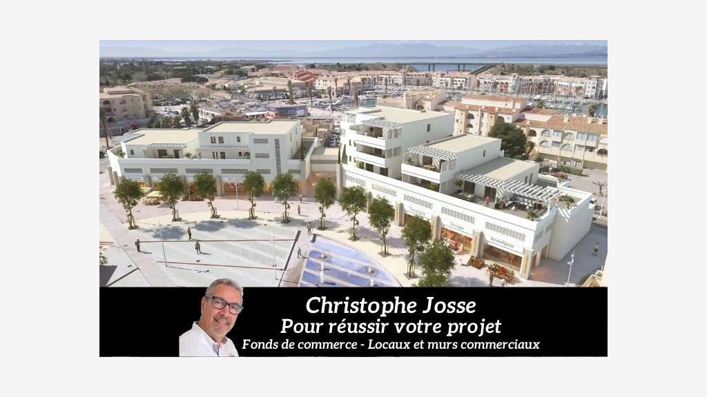 Vente murs commerciaux 111m² à Port Leucate centre