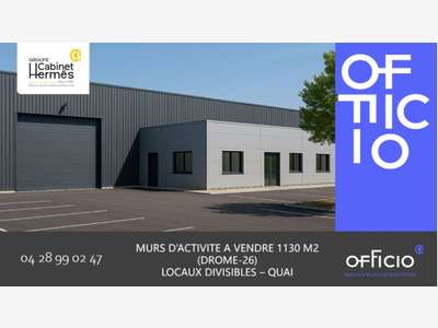 Vente locaux activité Portes-lès-Valence Auréats