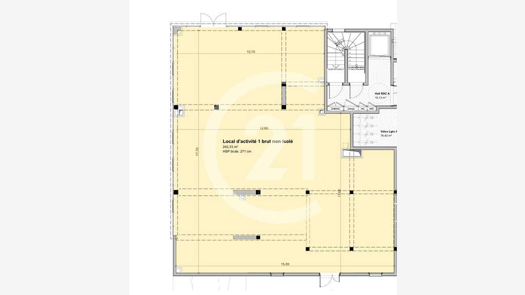 À VENDRE – Secteur Valence Local commercial de 24