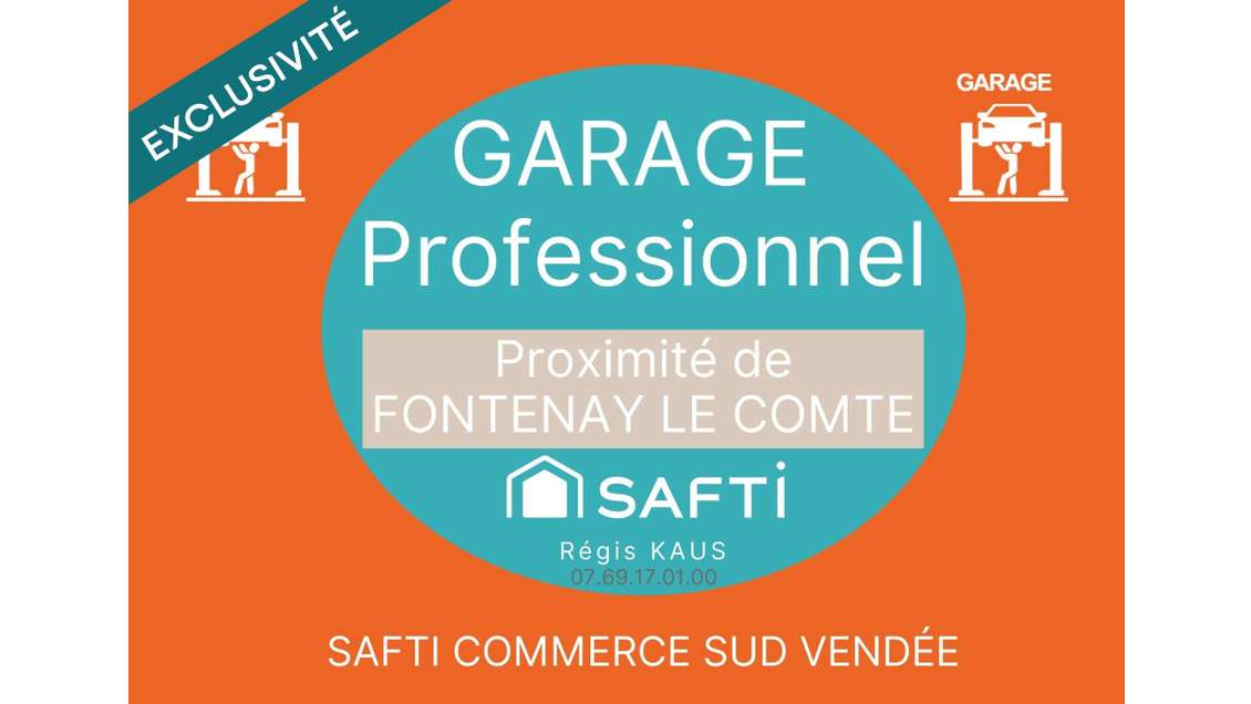 Vente garage professionnel atelier 270m² à Pouillé