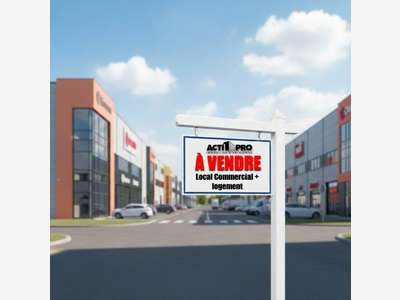 Vente murs commerciaux 415 m² + logement à Prades