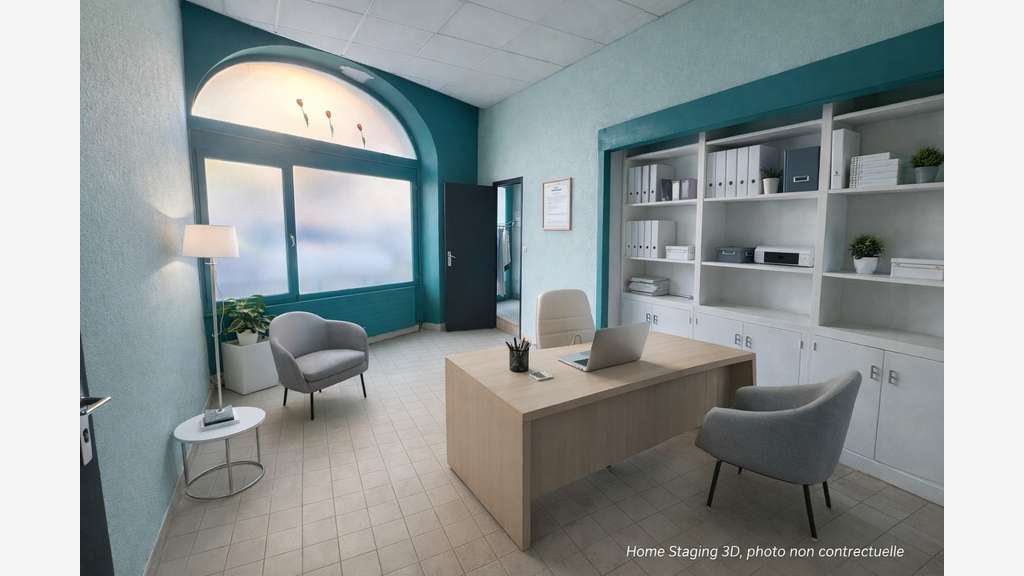 Cabinet ou bureaux 103 m², 3 entrées indépendantes