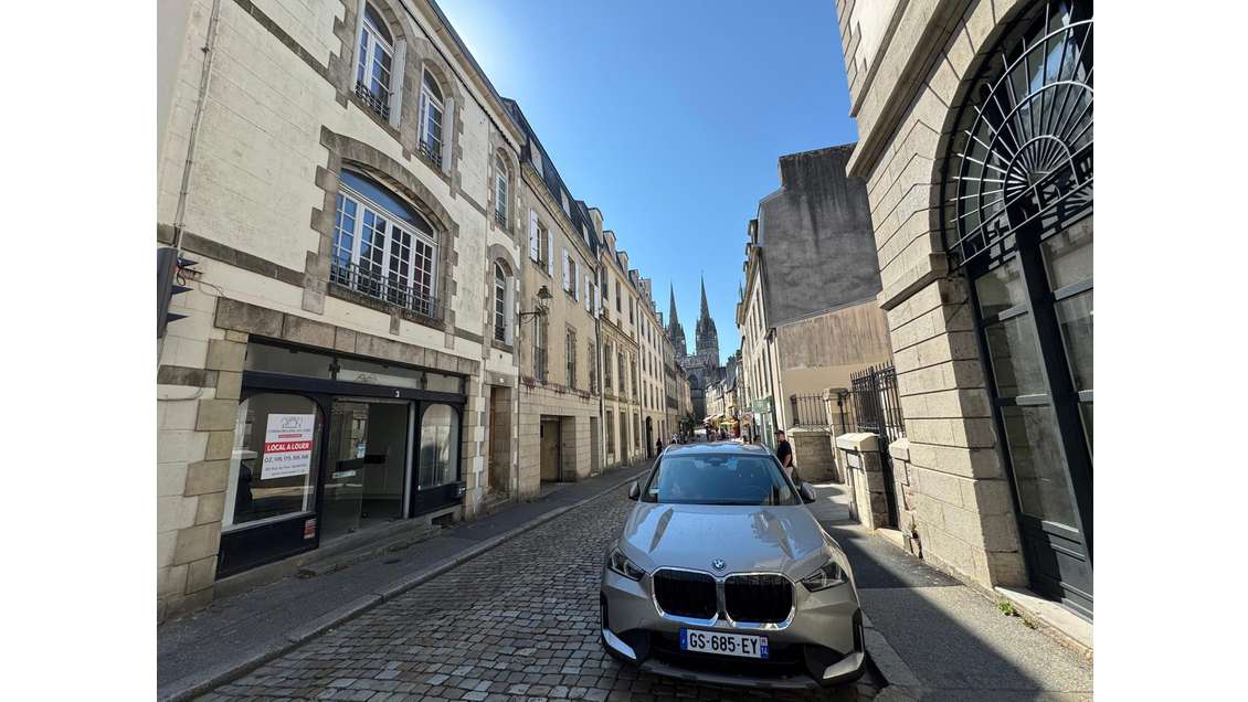 Vente local 70m² en rue piétonne à Quimper