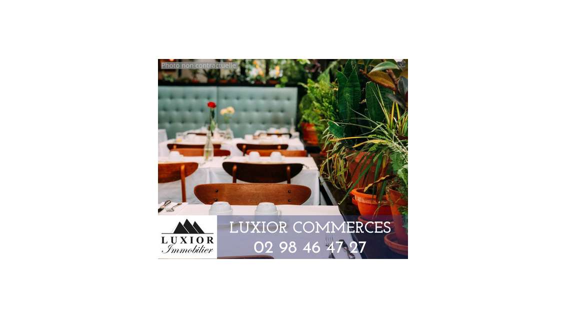 Vente local restauration 83m² axe passant Quimper