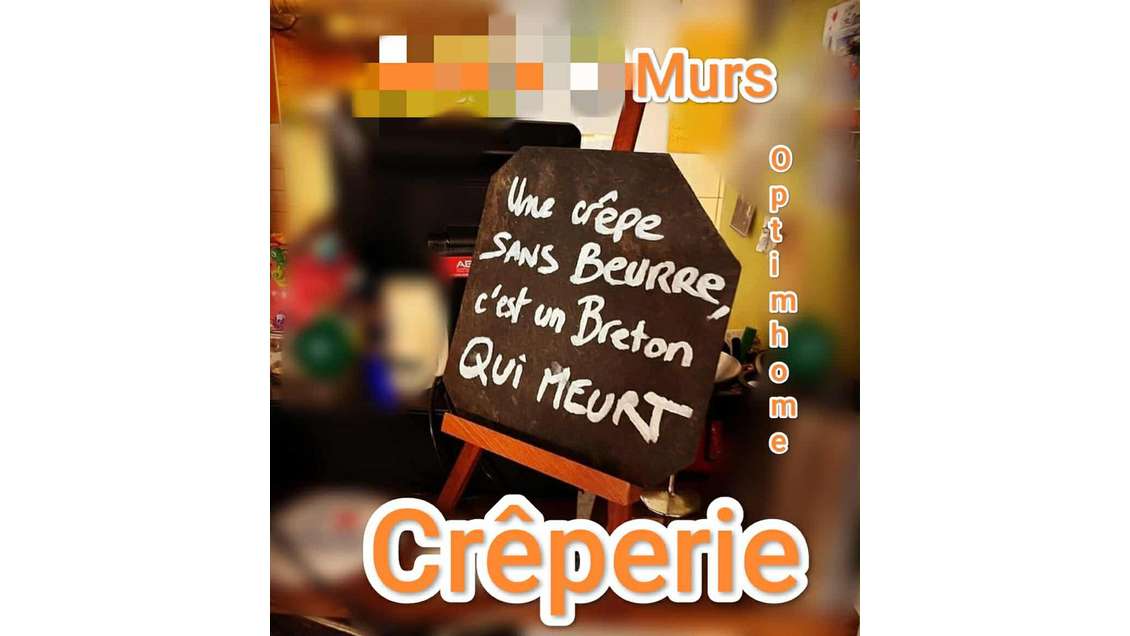 A vendre murs commerciaux crêperie à Quimper