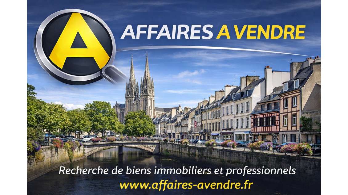 Local commercial Quimper 72 m2