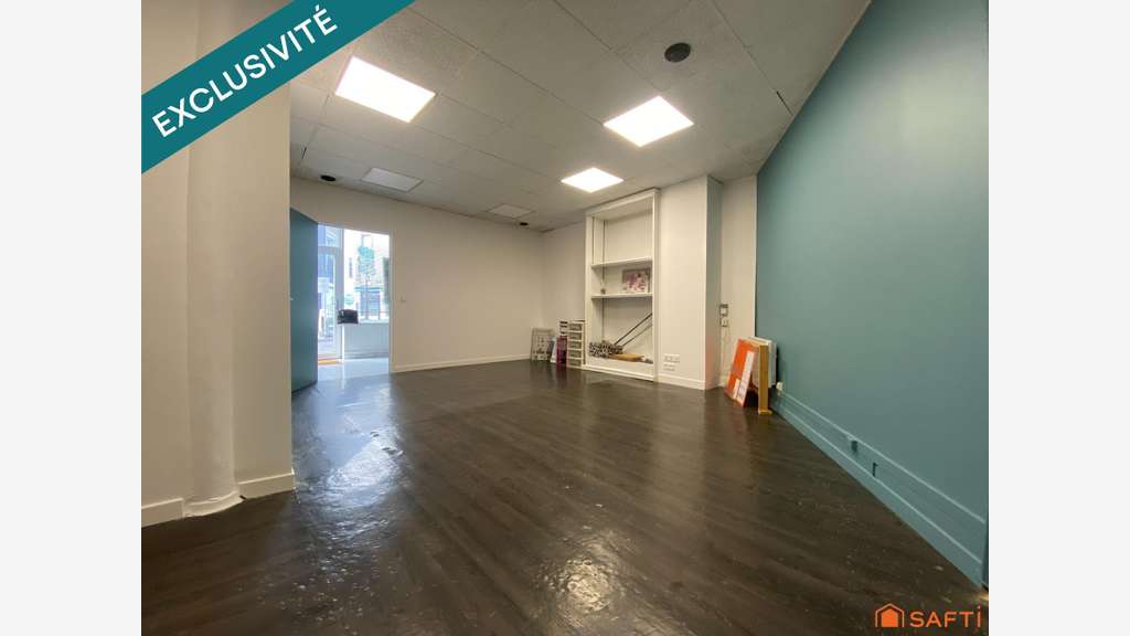 Vente local 40m² en pied d'immeuble à Quimper