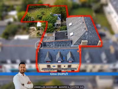 AV immeuble mixte + 490m² à Quimper Kerfeunteun