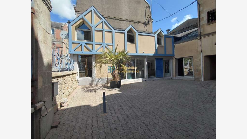Vente local commercial 105m² Quimper hyper centre