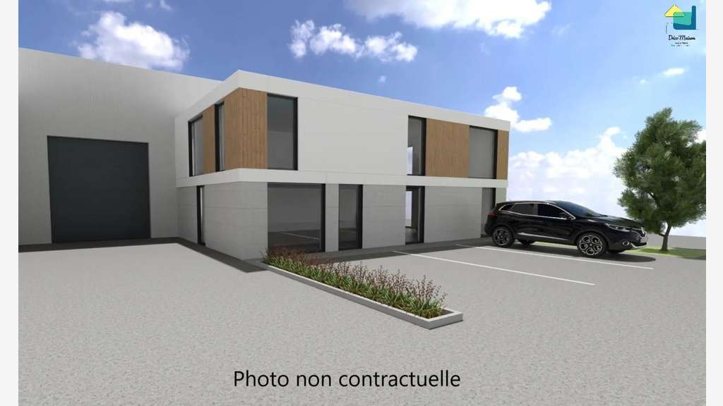 Bâtiment avec bureaux et entrepôt