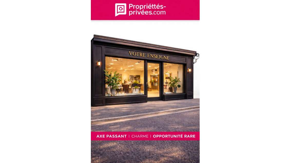 Vente immeuble de 190m² axe national statégique 51