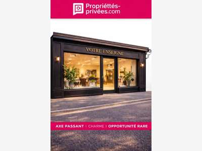 Vente immeuble de 190m² axe national statégique 51