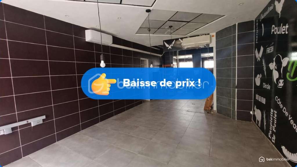 AV local commercial 47m² + appartement 30m² Rives