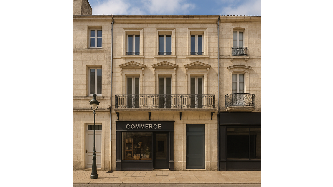 Vente boutique 160m² à Rochefort sur Mer centre