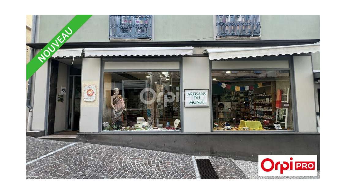 Vente local commercial 60m² à Romans sur Isère