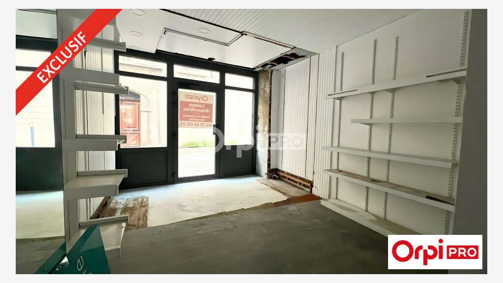 Local commercial à vendre 46m² centre-ville Romans