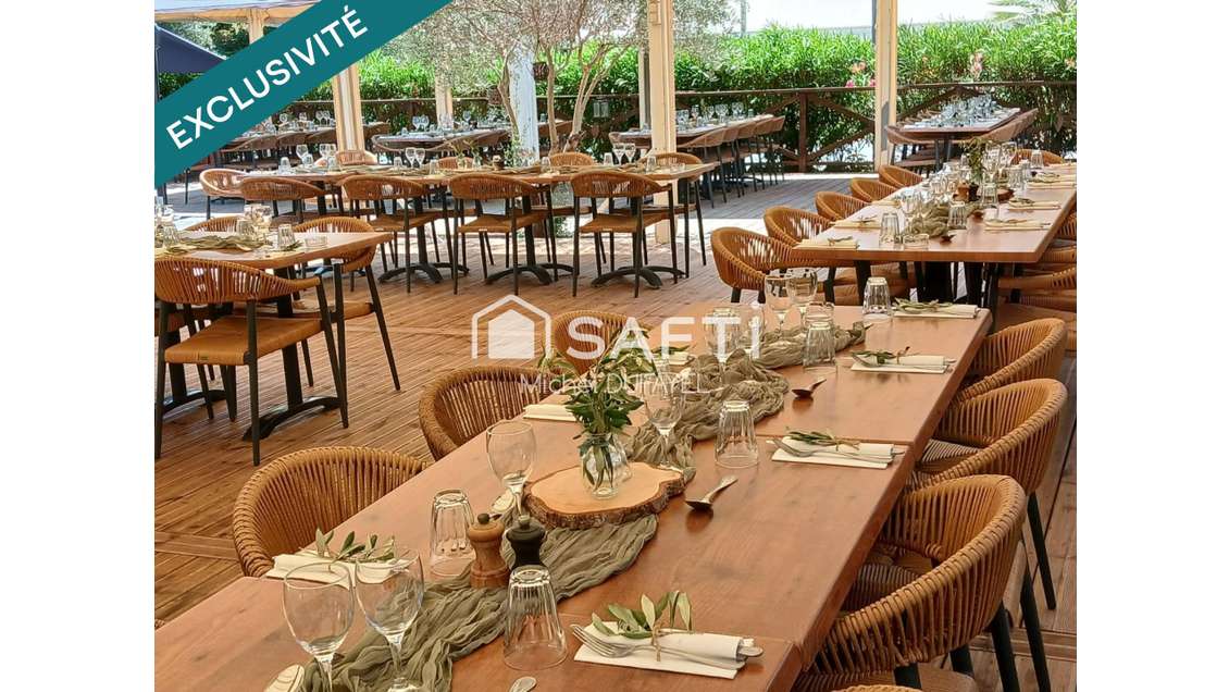Vente murs restaurant rentable 675m² à Roquebrune