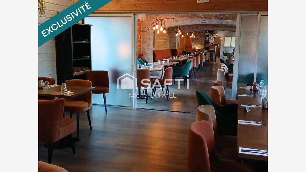 Vente murs restaurant rentable 675m² à Roquebrune