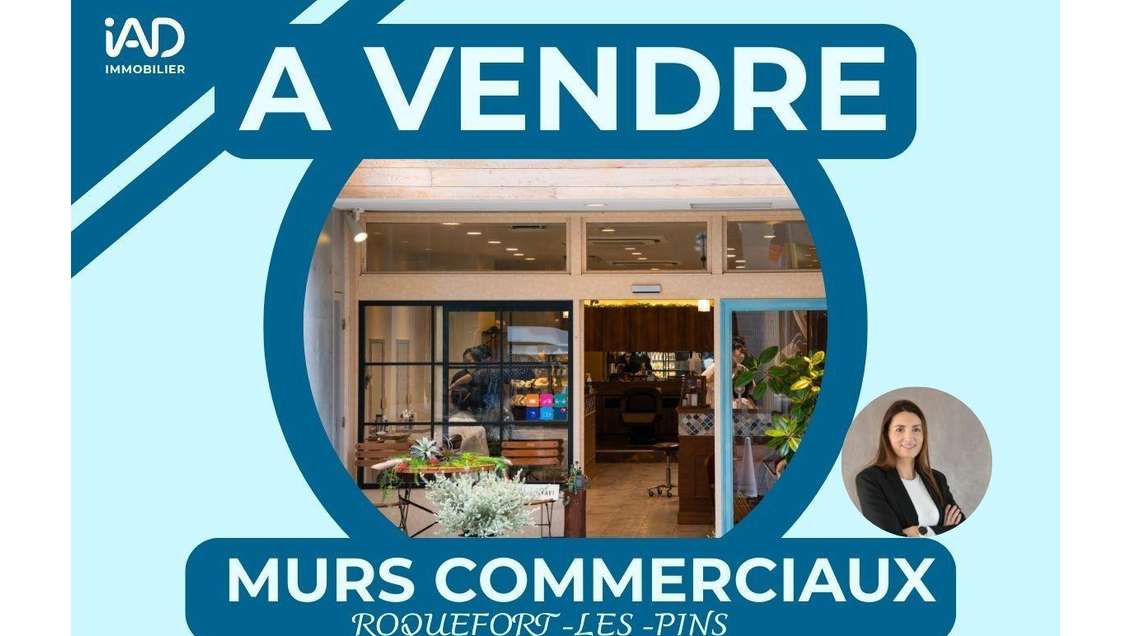 Vente murs commerciaux 134m² à Roquefort-les-Pins