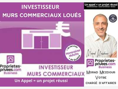 ROUBAIX 59100 - MURS COMMERCIAUX LOUES