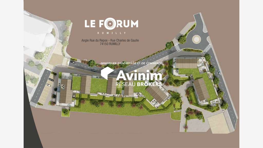À VENDRE – LOCAL COMMERCIAL NEUF – 416,73 m² – RUM