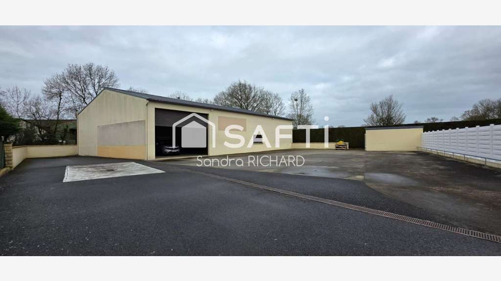 Vente espace idéal stockage de 300m² à Saffré