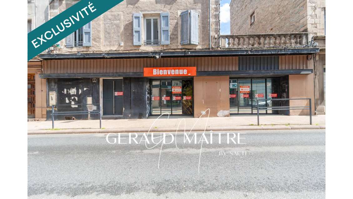Vente local commercial 360m² St Affrique empl N°1